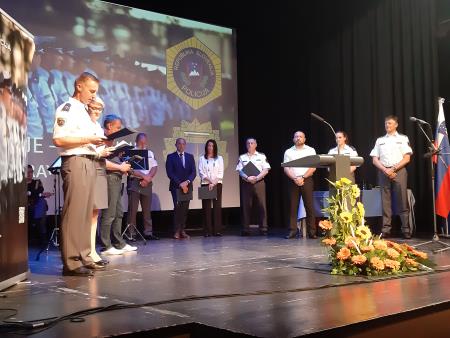 bistričani prejeli policisjka priznanja ZLATI ŠČIT Žagar